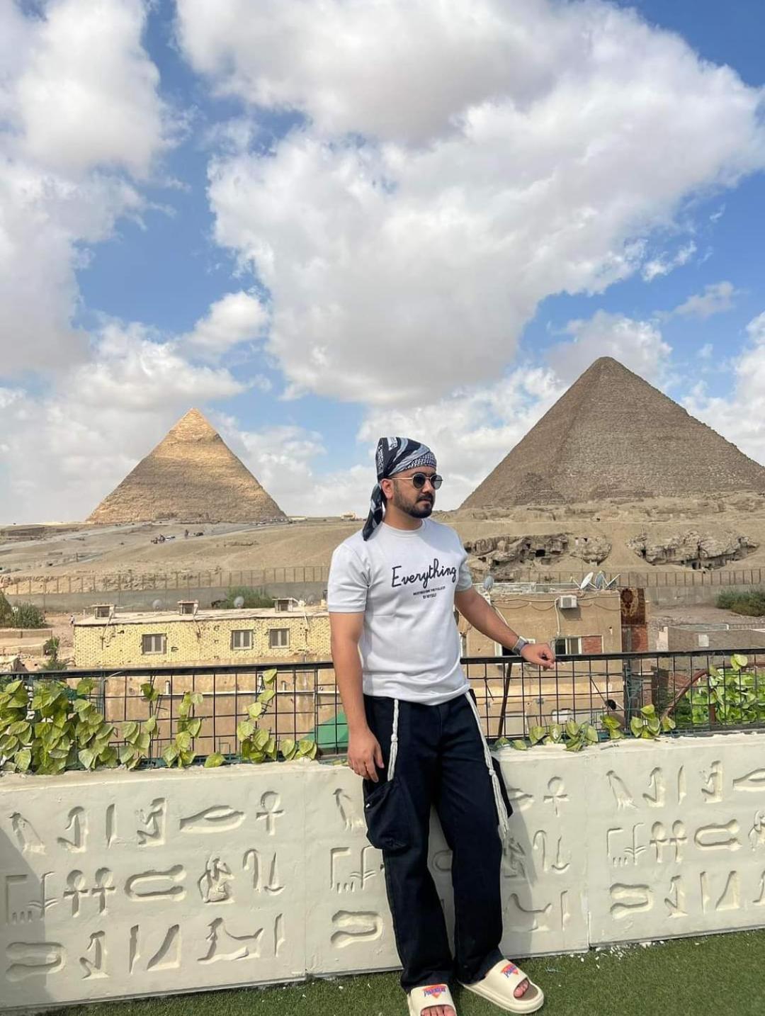 Kafret el-Gabal Sequoia Pyramids View酒店 外观 照片