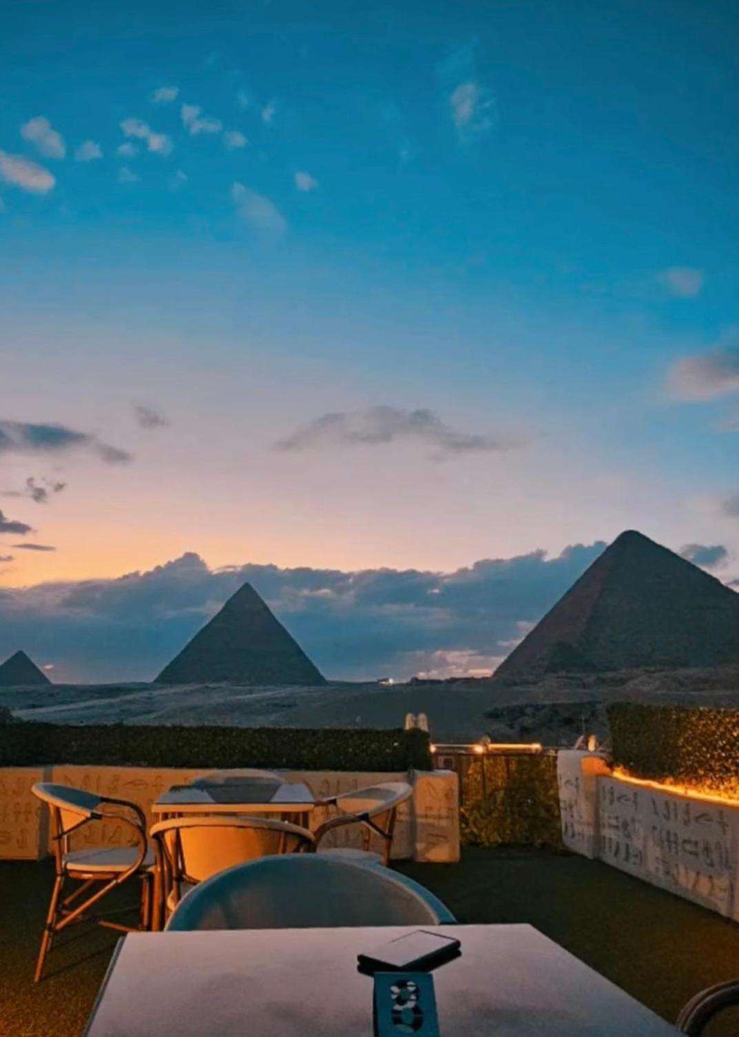 Kafret el-Gabal Sequoia Pyramids View酒店 外观 照片